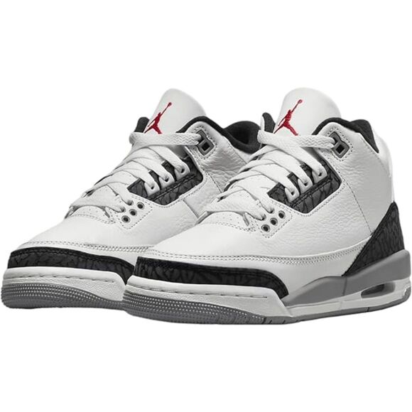 Jordan 3 Retro. Cement Grey (GS). SIZE 6Y - DM0967-106 - Picture 1 of 7